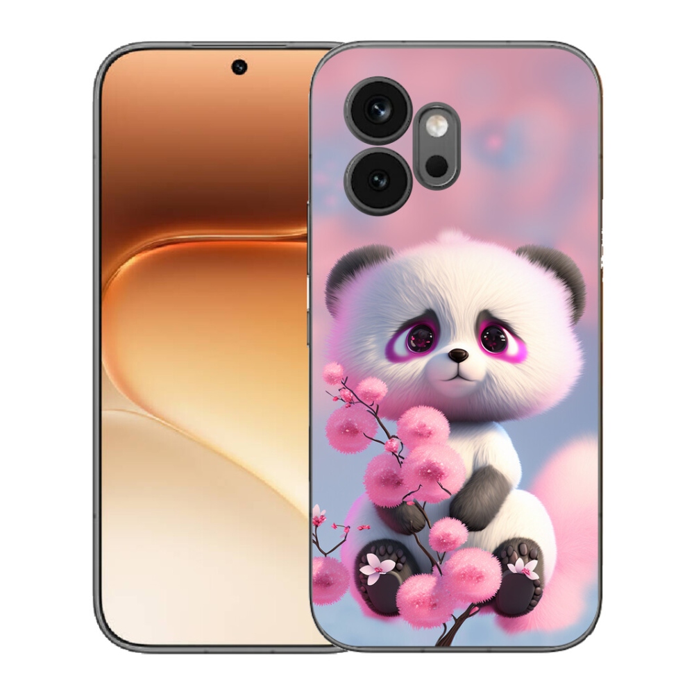 Gelový kryt mmCase na Honor 600 - roztomilá panda 1