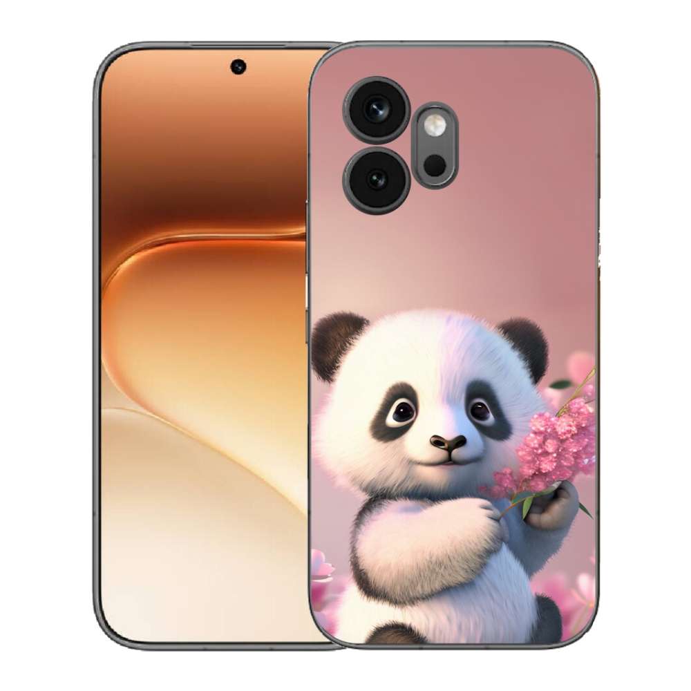 Gelový kryt mmCase na Honor 600 - roztomilá panda