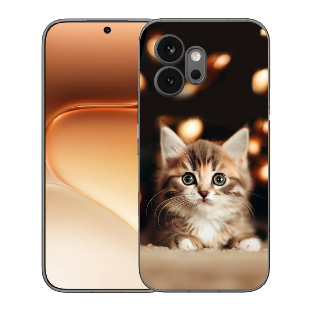 Gelový kryt mmCase na Honor 600 - roztomilé kotě 2