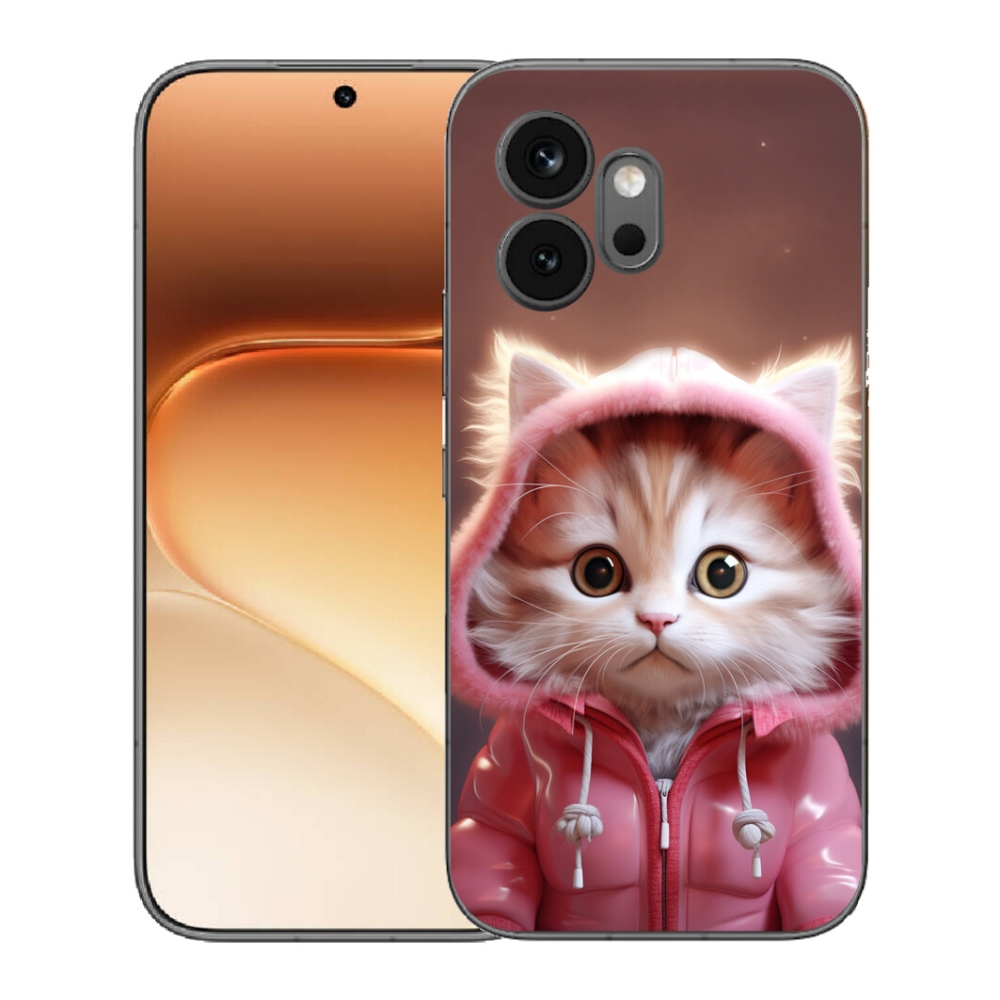 Gelový kryt mmCase na Honor 600 - roztomilé kotě 3