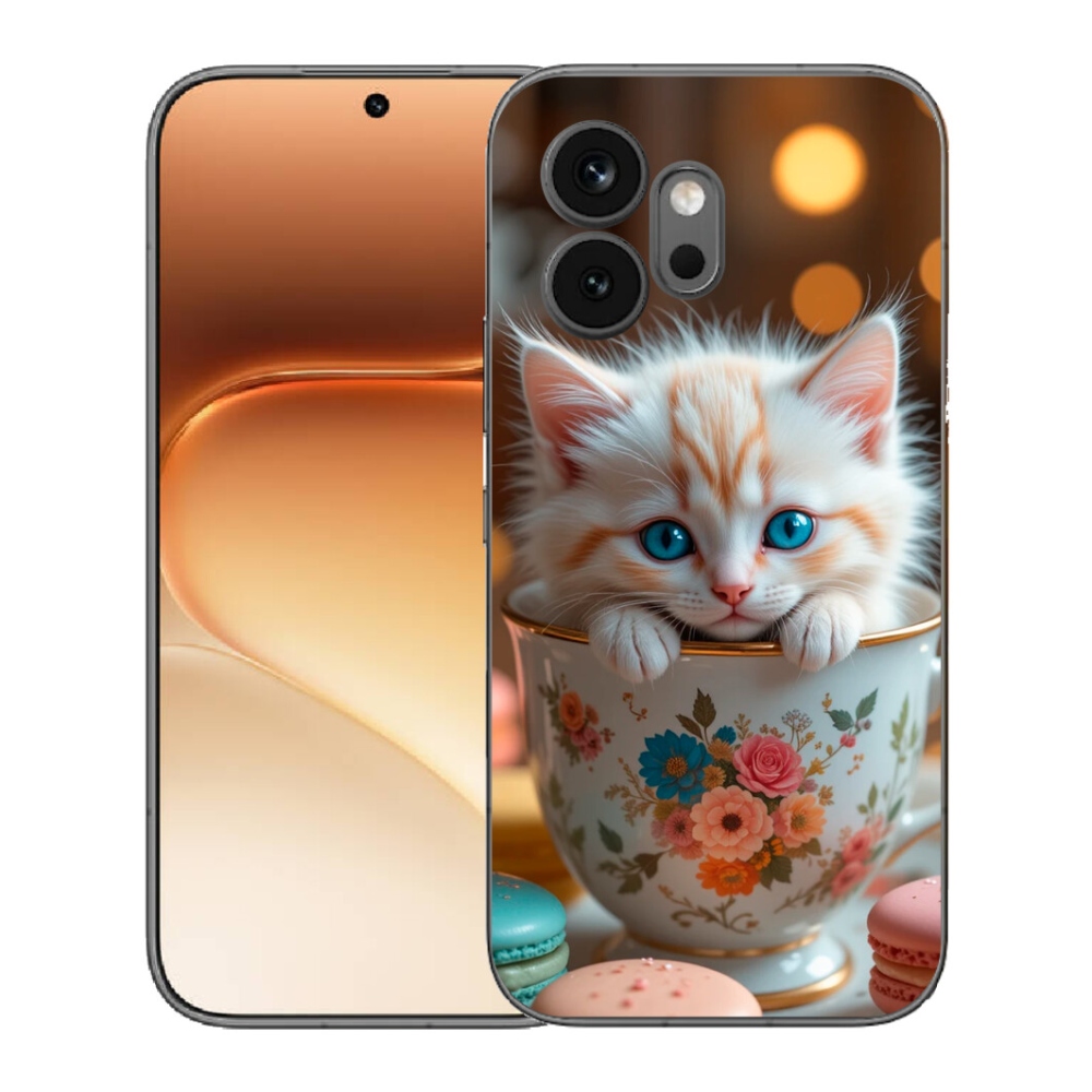 Gelový kryt mmCase na Honor 600 - roztomilé kotě 6