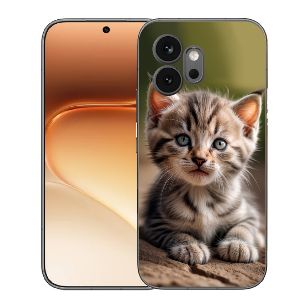 Gelový kryt mmCase na Honor 600 - roztomilé kotě 9