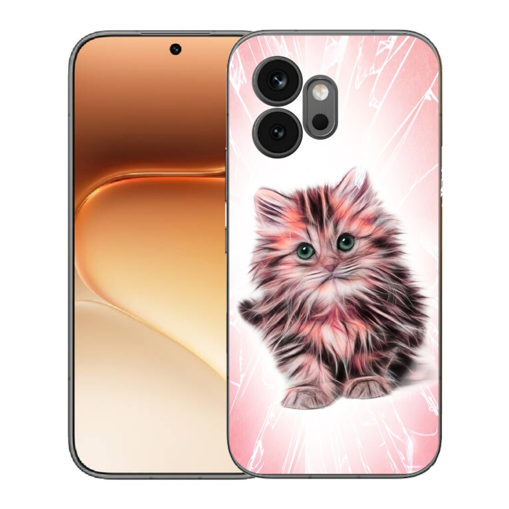 Gelový kryt mmCase na Honor 600 - roztomilé kotě