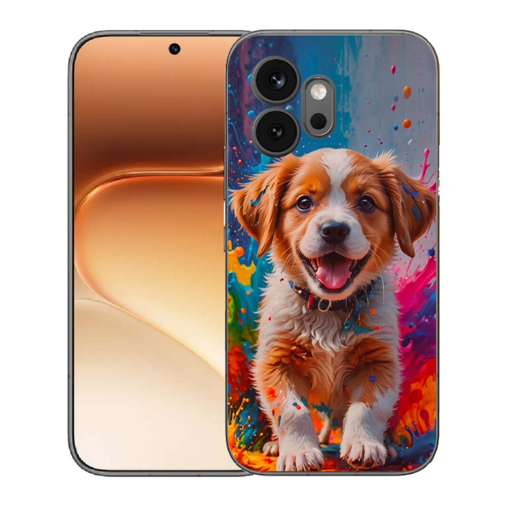 Gelový kryt mmCase na Honor 600 - roztomilé štěně 3