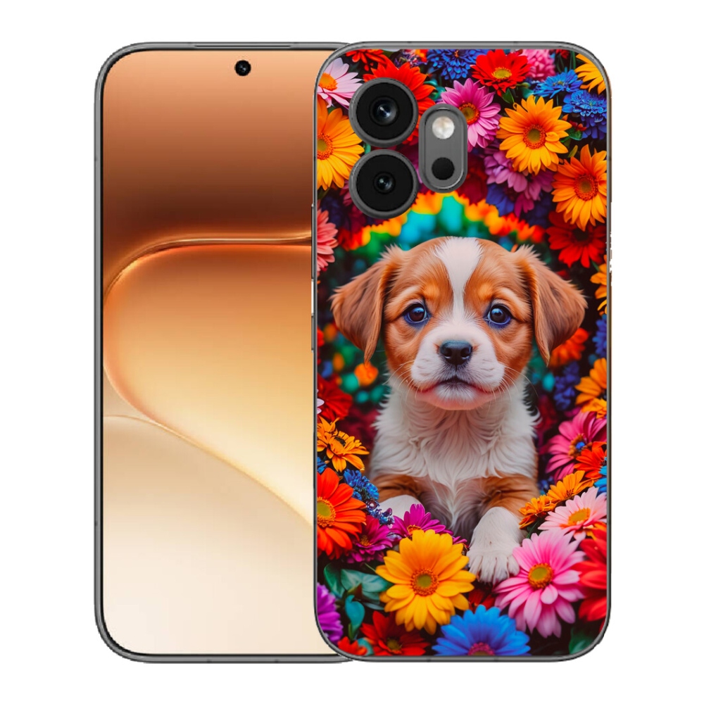 Gelový kryt mmCase na Honor 600 - roztomilé štěně