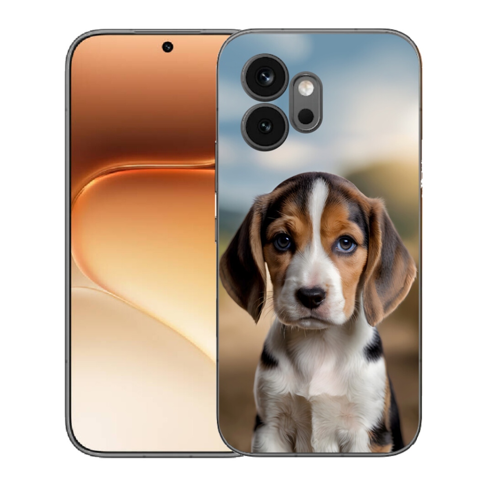 Gelový kryt mmCase na Honor 600 - roztomilý bígl