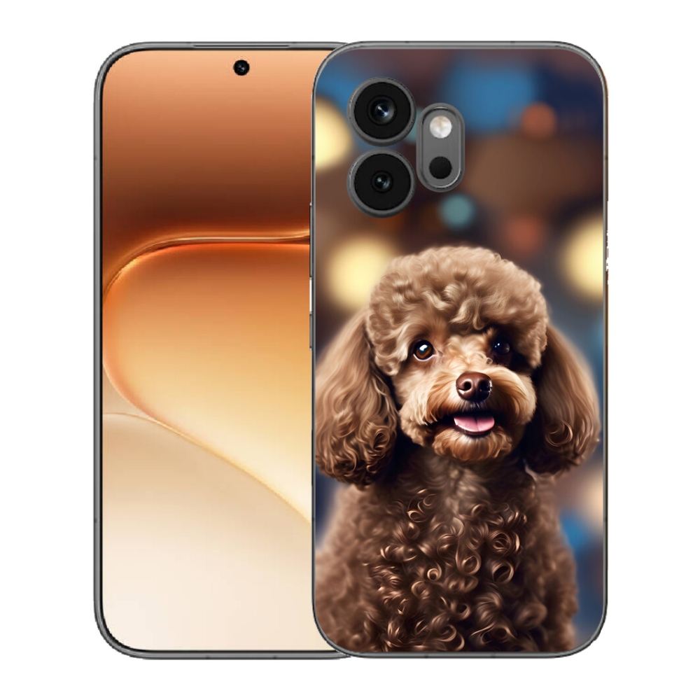 Gelový kryt mmCase na Honor 600 - roztomilý pudl