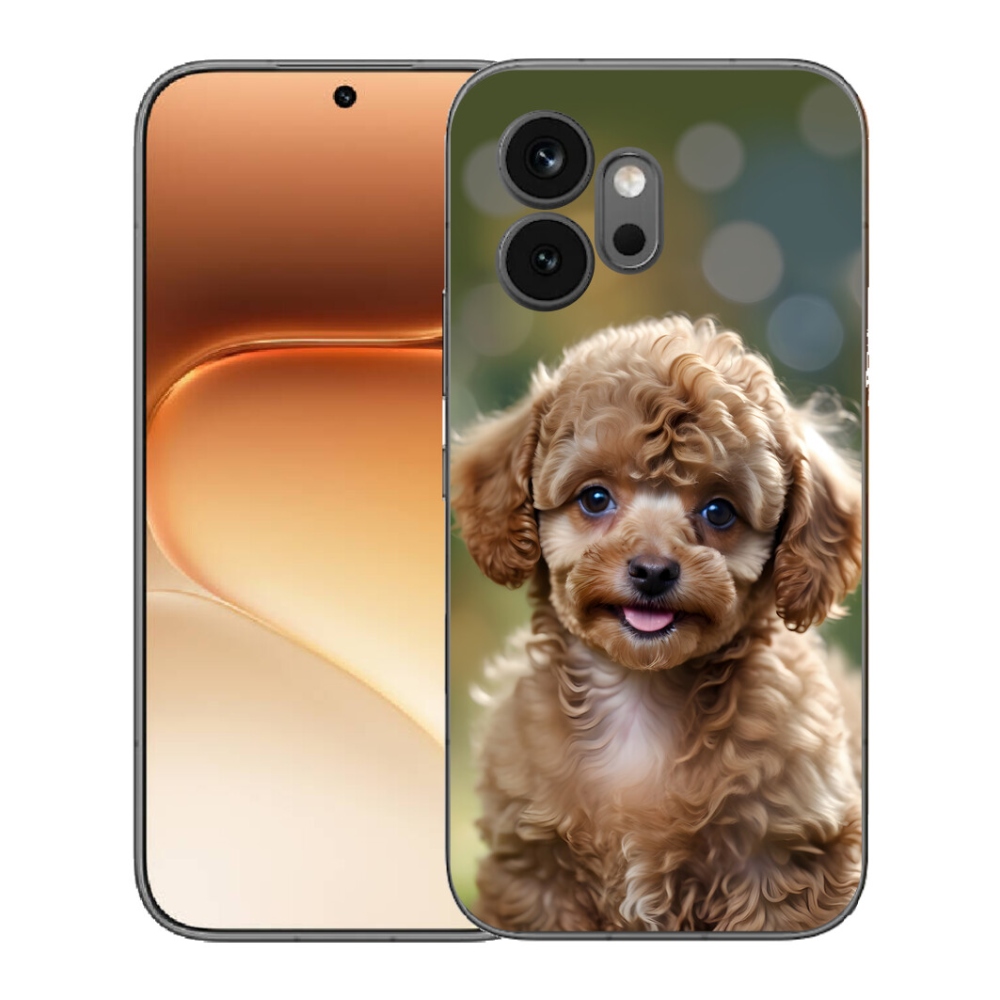 Gelový kryt mmCase na Honor 600 - roztomilý pudl