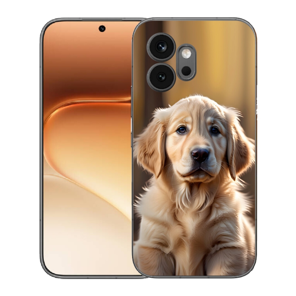 Gelový kryt mmCase na Honor 600 - roztomilý zlatý retrívr