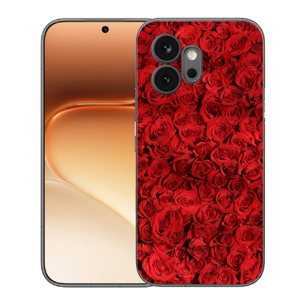 Gelový kryt mmCase na Honor 600 - růže