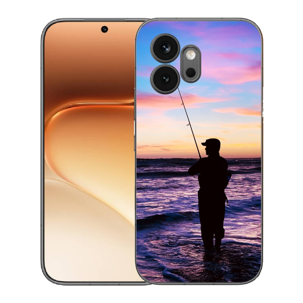 Gelový kryt mmCase na Honor 600 - rybaření 1