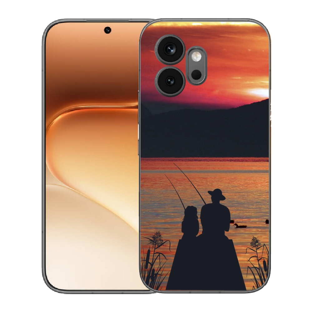 Gelový kryt mmCase na Honor 600 - rybaření 3