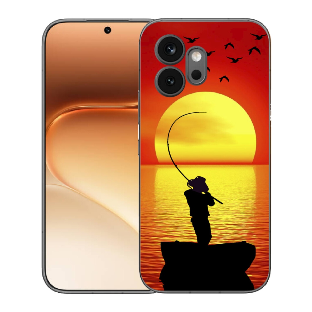 Gelový kryt mmCase na Honor 600 - rybaření