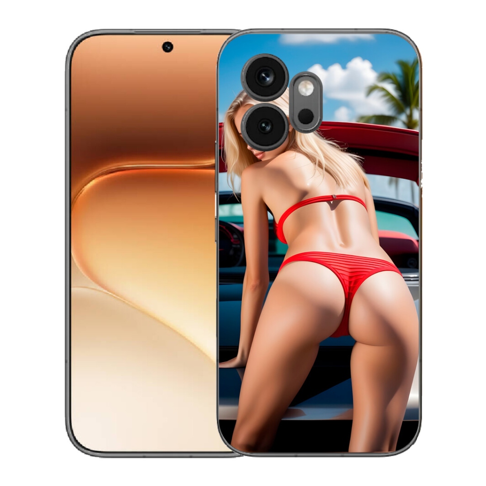 Gelový kryt mmCase na Honor 600 - sexy žena 2