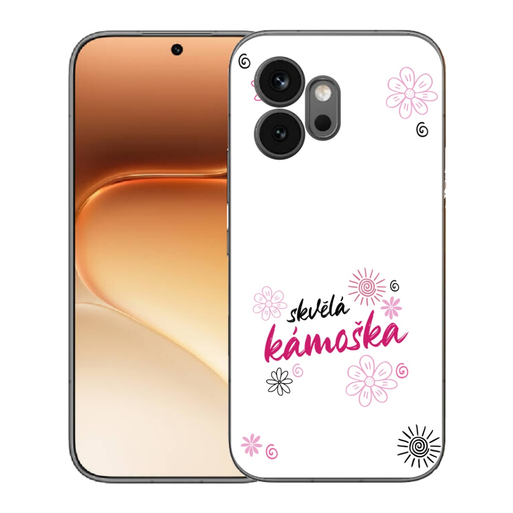 Gelový kryt mmCase na Honor 600 - skvělá kámoška bílé pozadí