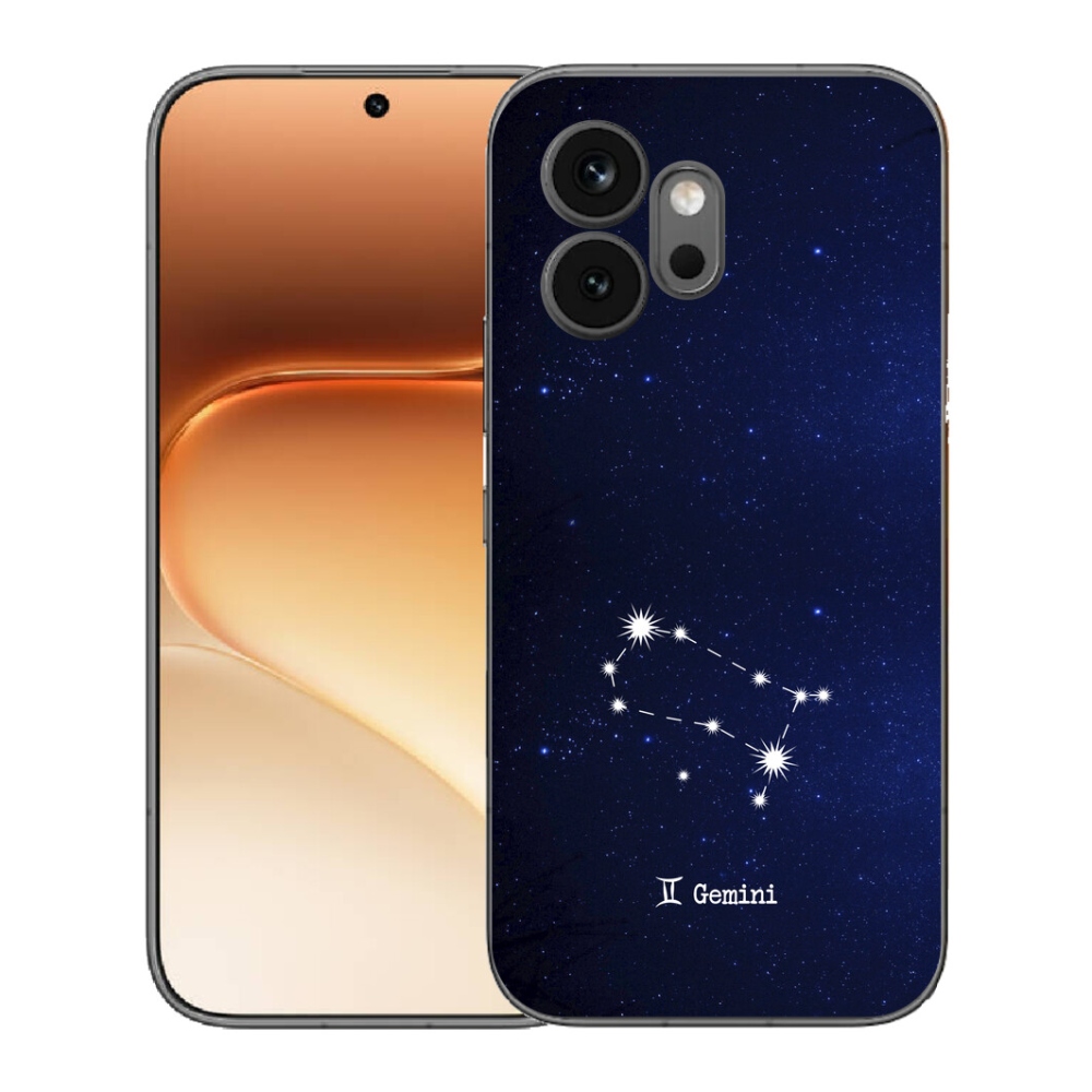 Gelový kryt mmCase na Honor 600 - souhvězdí Blíženců