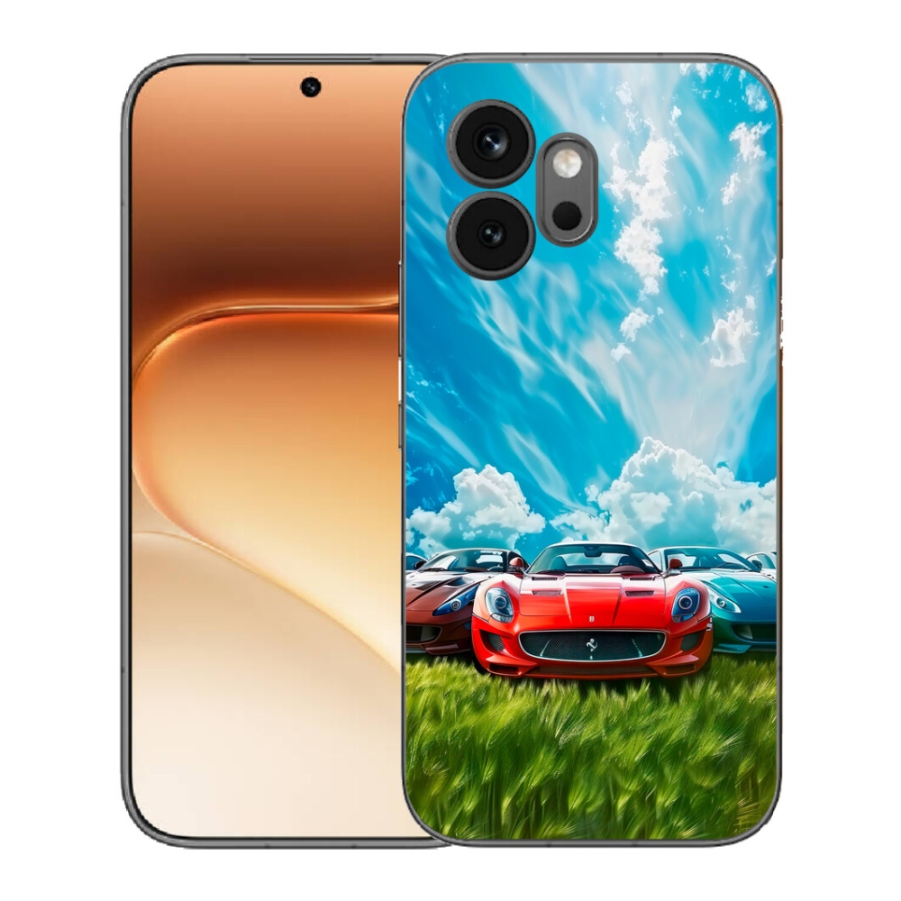 Gelový kryt mmCase na Honor 600 - sportovní vozy