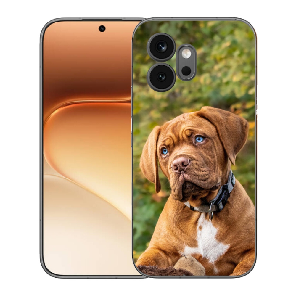 Gelový kryt mmCase na Honor 600 - štěně 