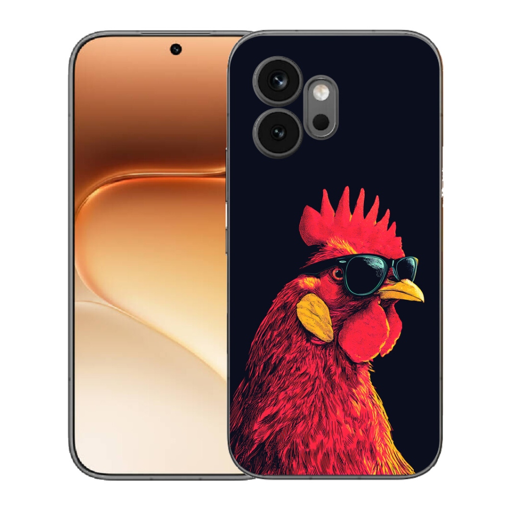 Gelový kryt mmCase na Honor 600 - stylový kohout