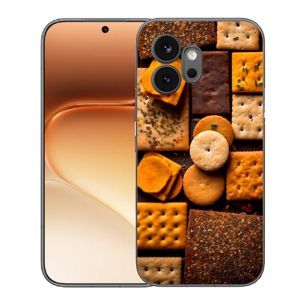 Gelový kryt mmCase na Honor 600 - sušenky