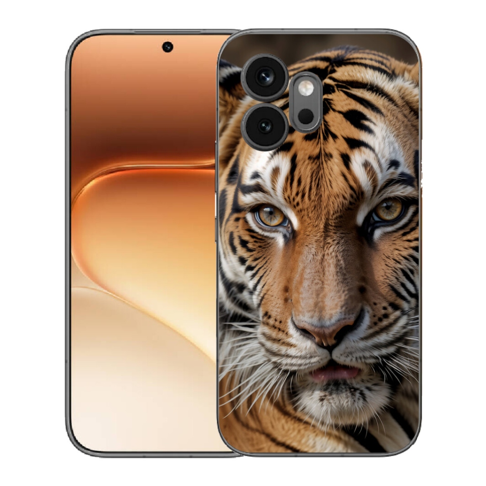 Gelový kryt mmCase na Honor 600 - tygří pohled