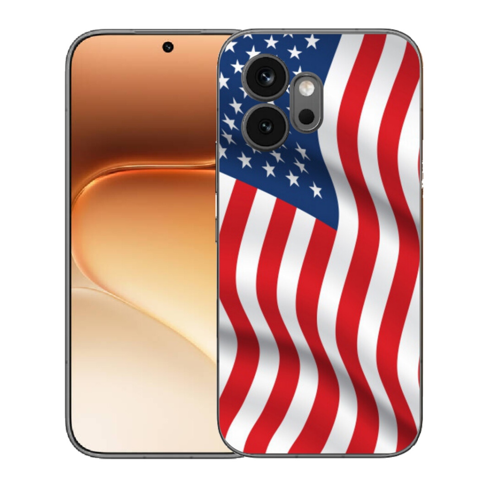 Gelový kryt mmCase na Honor 600 - USA vlajka