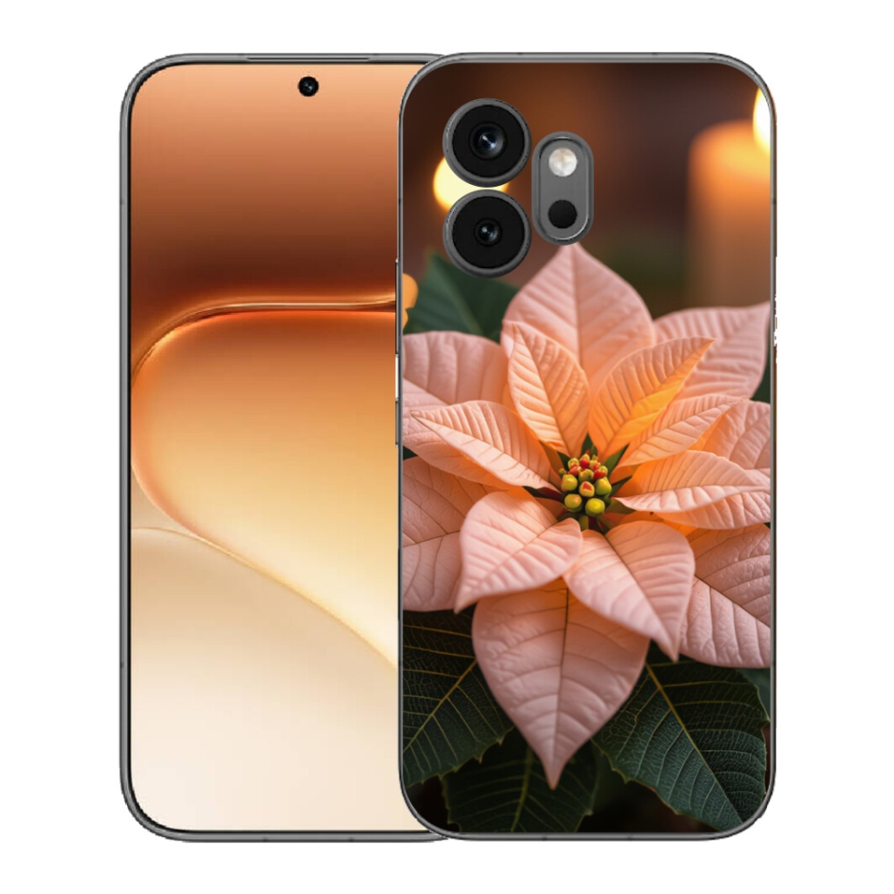 Gelový kryt mmCase na Honor 600 - vánoční hvězda
