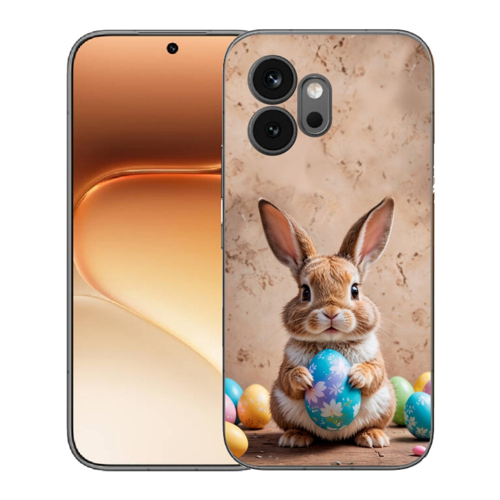 Gelový kryt mmCase na Honor 600 - velikonoční králíček