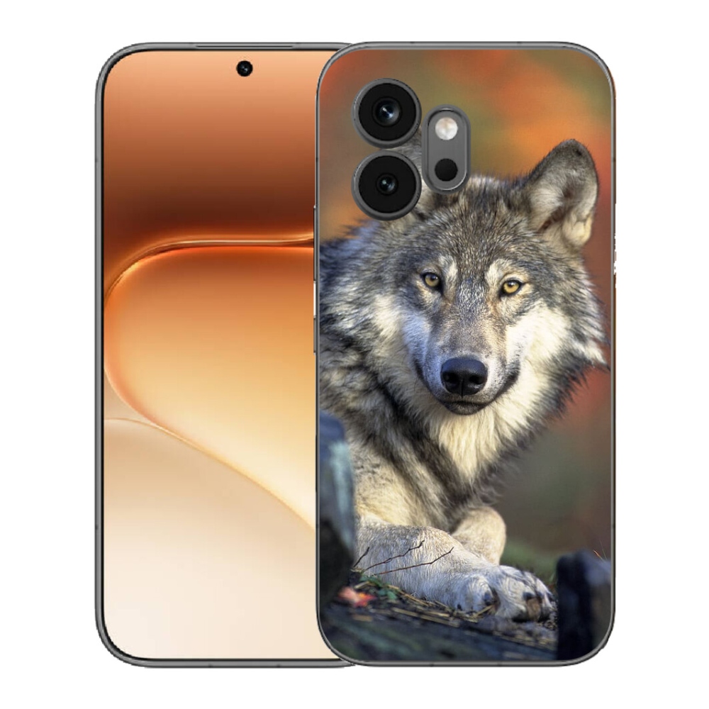 Gelový kryt mmCase na Honor 600 - vlk