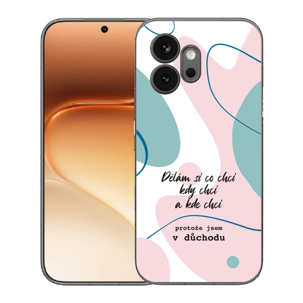 Gelový kryt mmCase na Honor 600 - vtipný text 10 bílé pozadí
