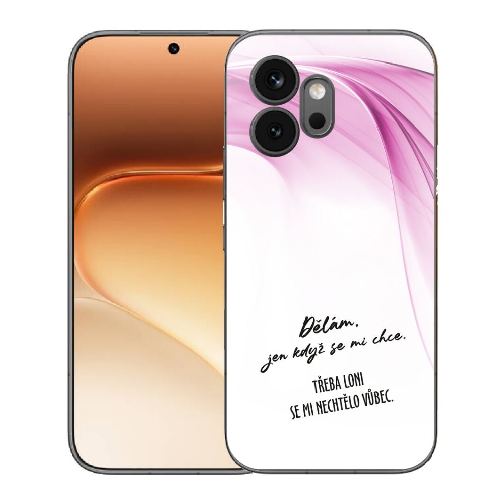 Gelový kryt mmCase na Honor 600 - vtipný text 12 bílé pozadí