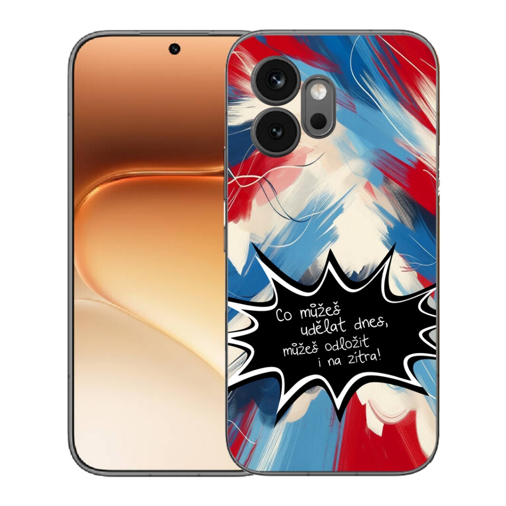 Gelový kryt mmCase na Honor 600 - vtipný text 9 černé pozadí