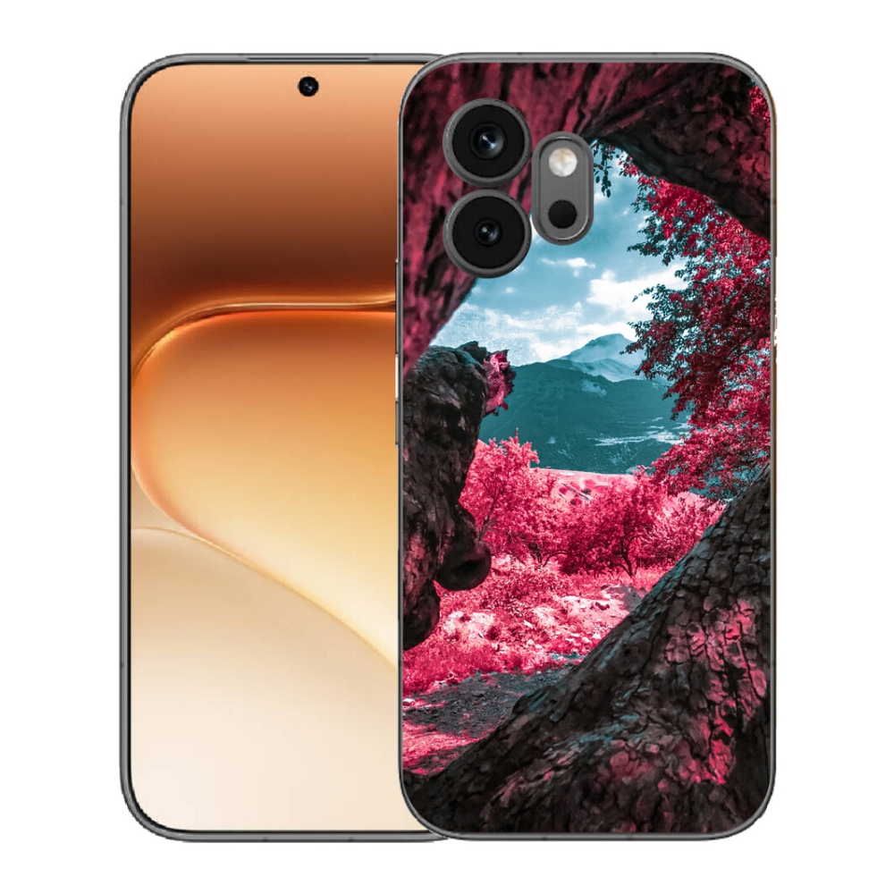 Gelový kryt mmCase na Honor 600 - výhled na hory