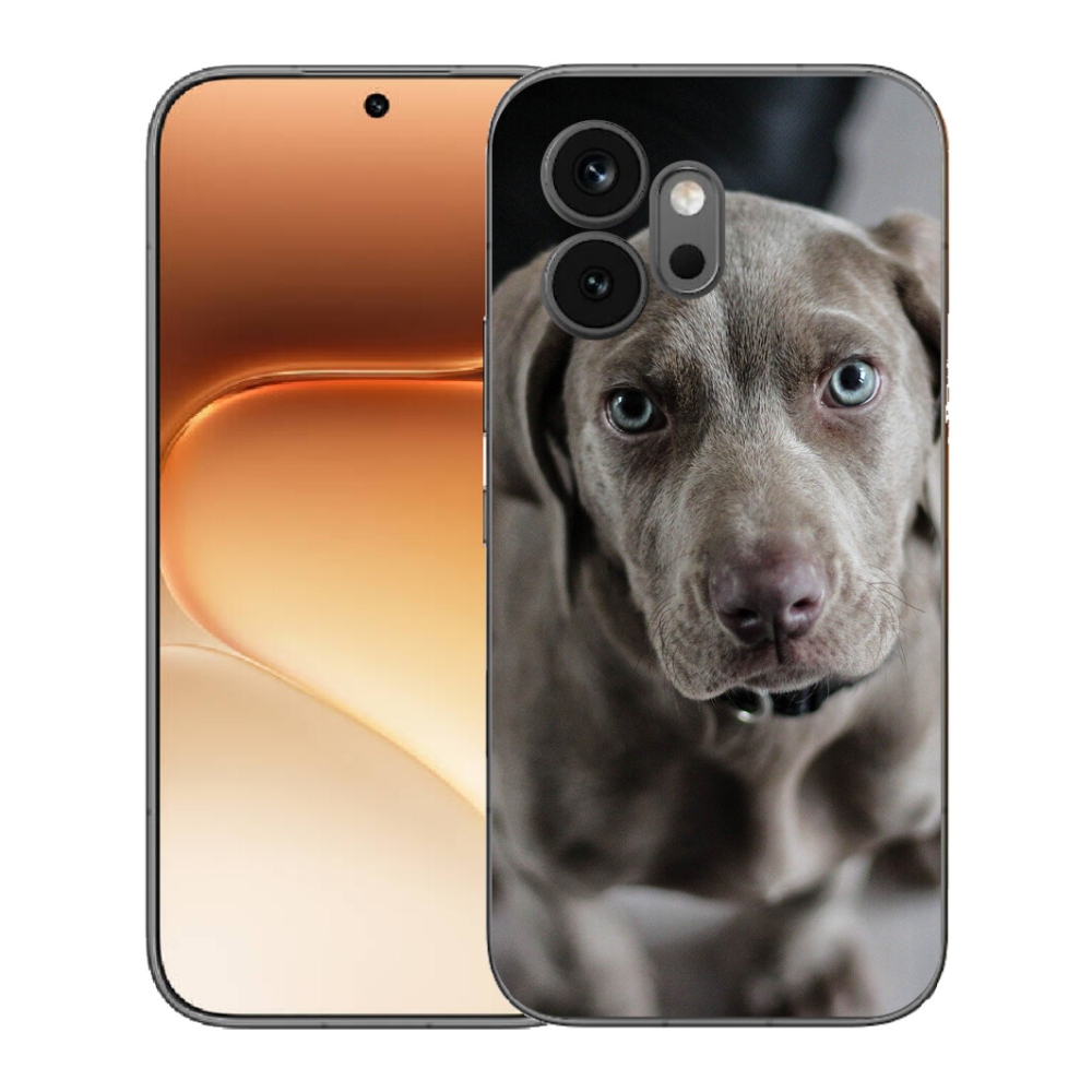 Gelový kryt mmCase na Honor 600 - výmarský ohař
