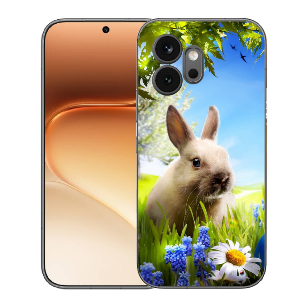 Gelový kryt mmCase na Honor 600 - zajíček
