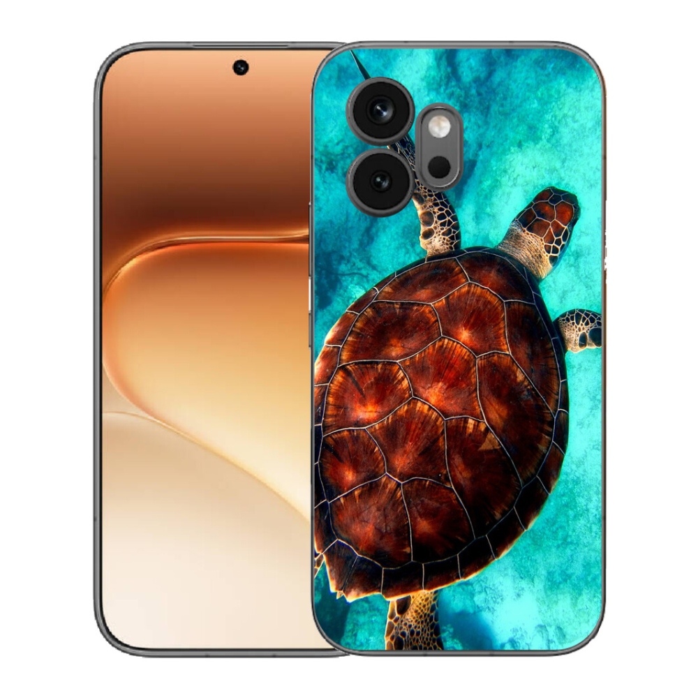 Gelový kryt mmCase na Honor 600 - želva