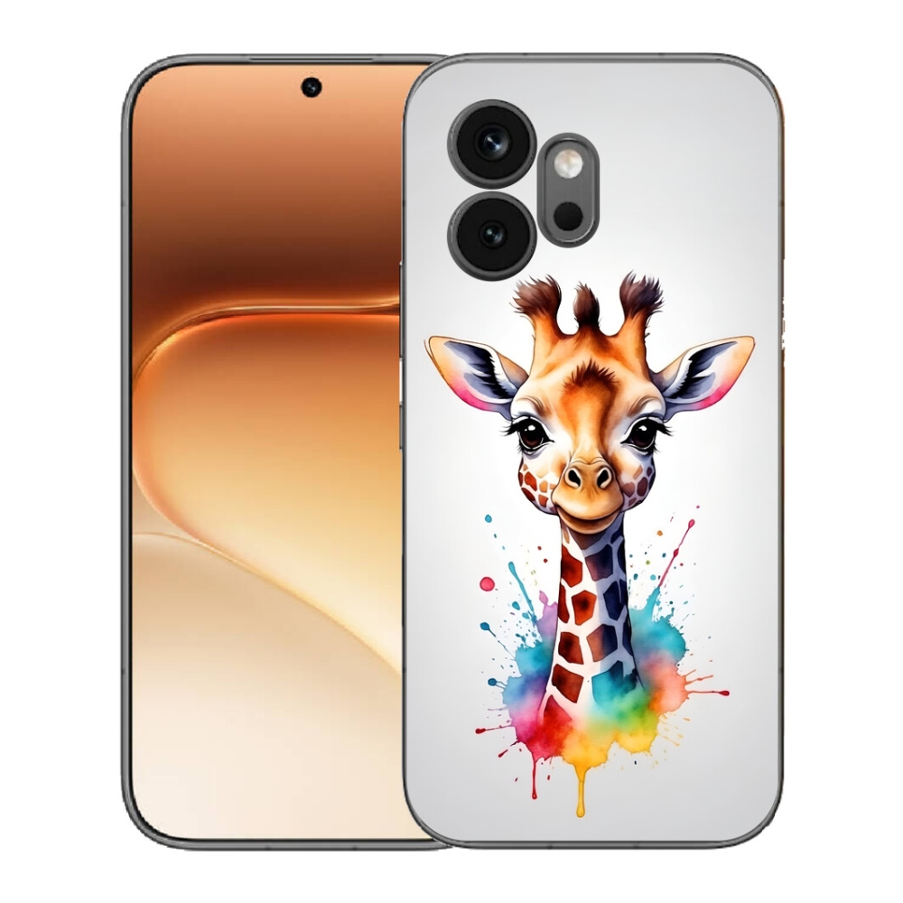 Gelový kryt mmCase na Honor 600 - žirafa 1