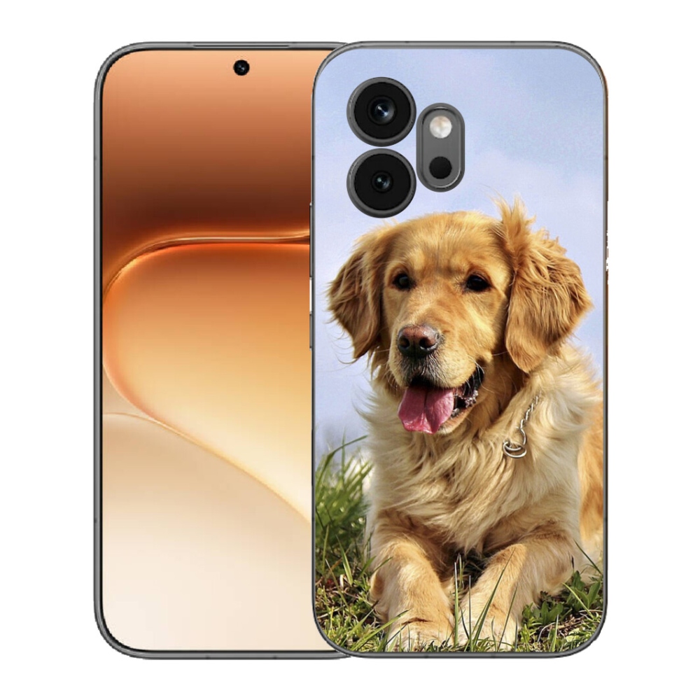 Gelový kryt mmCase na Honor 600 - zlatý retrívr