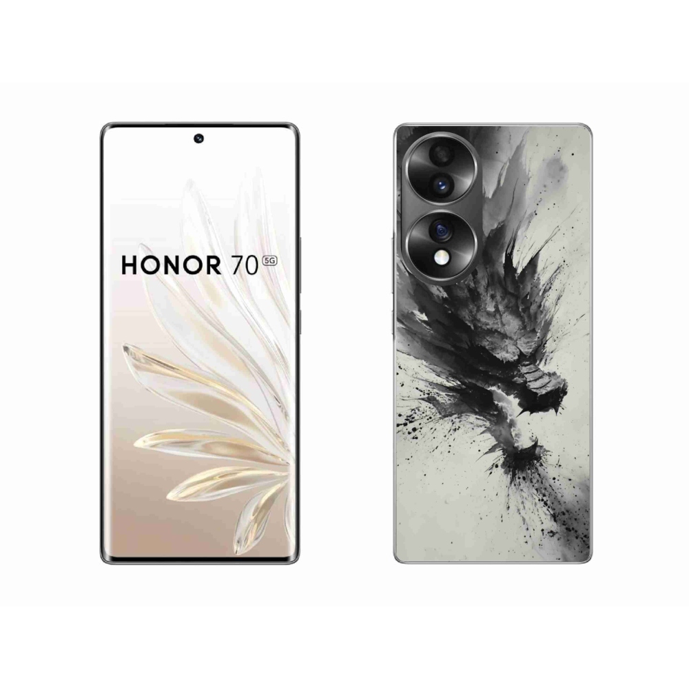 Gelový kryt mmCase na Honor 70 - abstraktní motiv 32