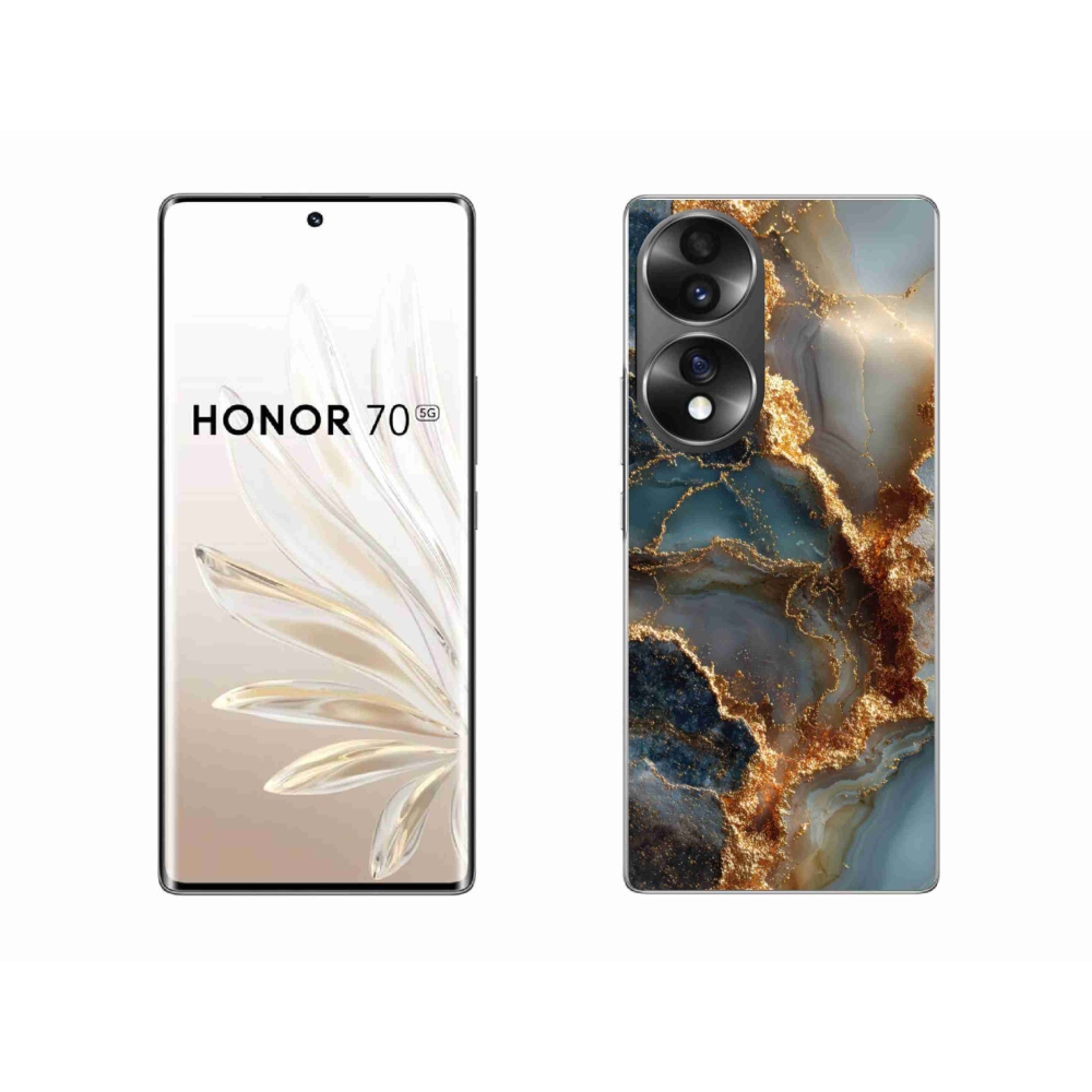 Gelový kryt mmCase na Honor 70 - abstraktní motiv 33