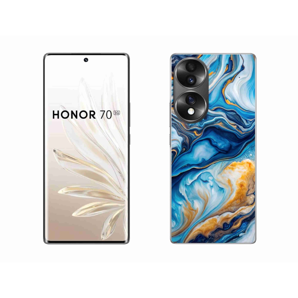 Gelový kryt mmCase na Honor 70 - abstraktní motiv 34