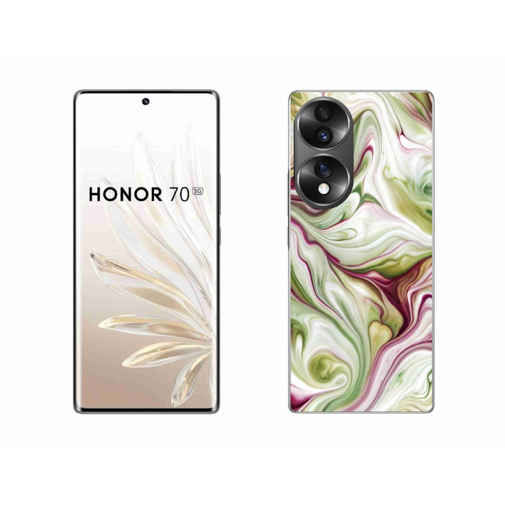 Gelový kryt mmCase na Honor 70 - abstraktní motiv 36