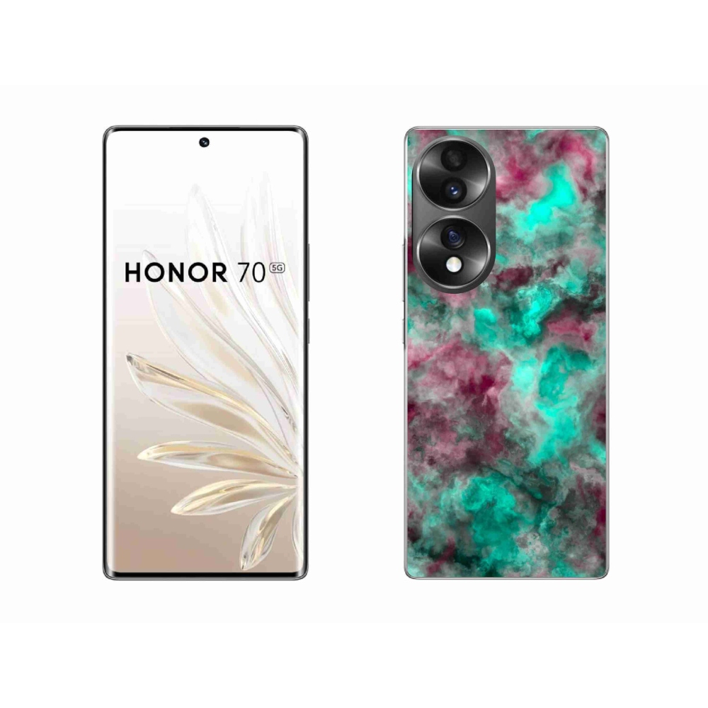 Gelový kryt mmCase na Honor 70 - abstraktní motiv 39