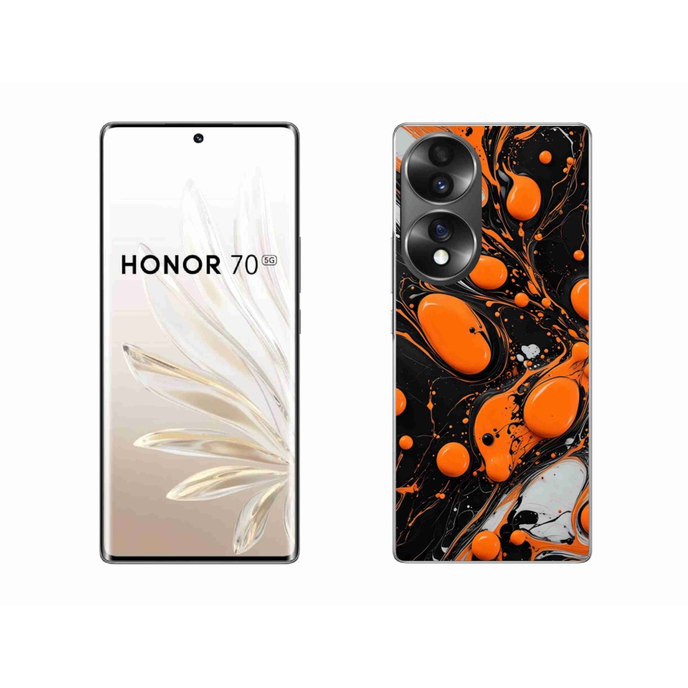 Gelový kryt mmCase na Honor 70 - abstraktní motiv 41