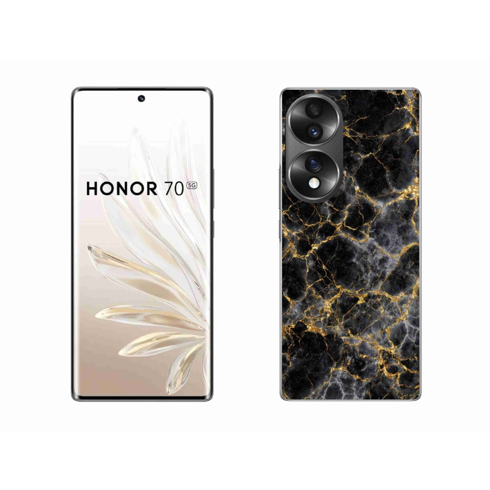 Gelový kryt mmCase na Honor 70 - abstraktní motiv 43