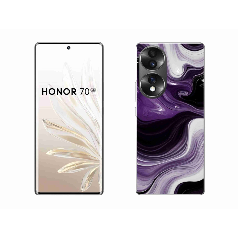 Gelový kryt mmCase na Honor 70 - abstraktní motiv 46