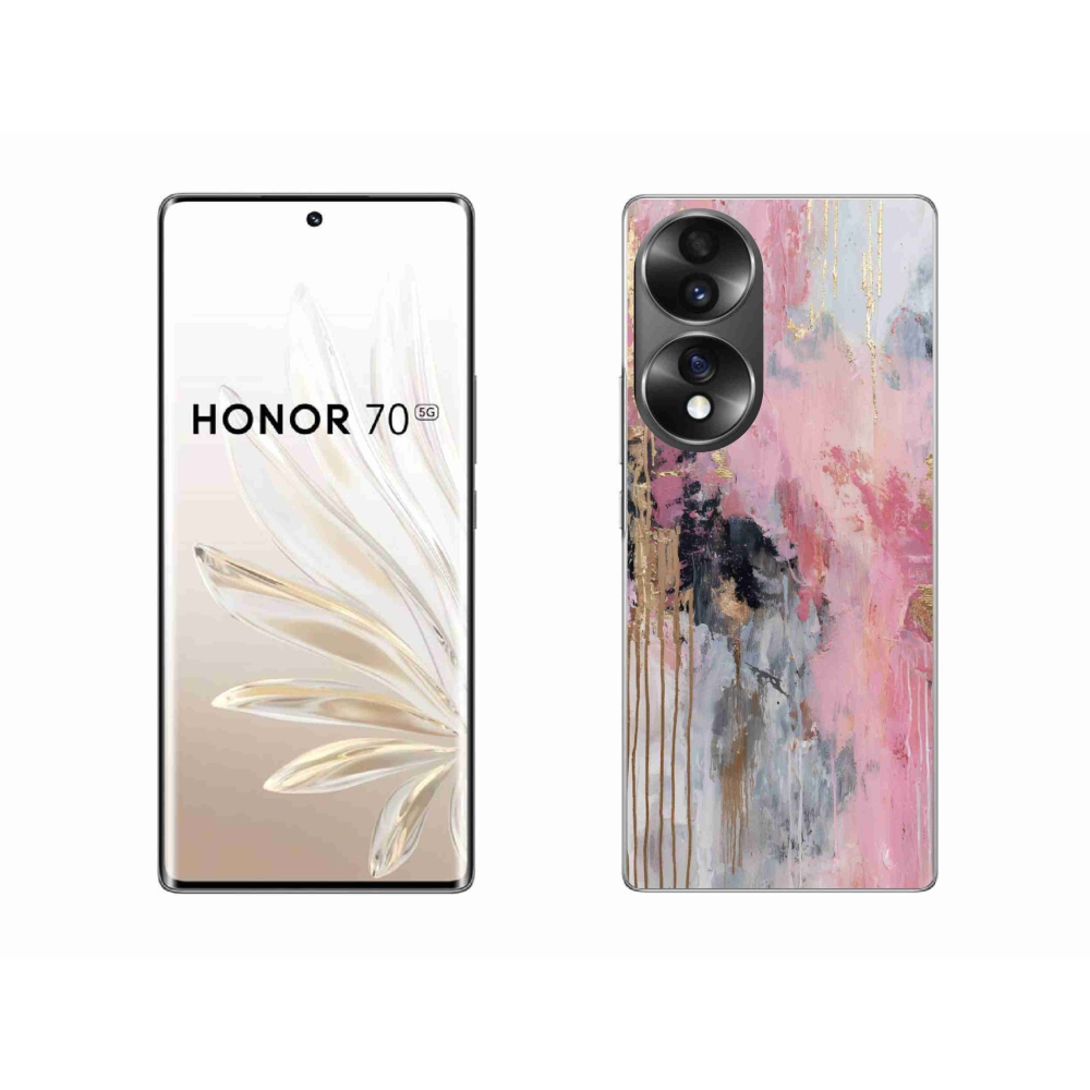 Gelový kryt mmCase na Honor 70 - abstraktní motiv 49