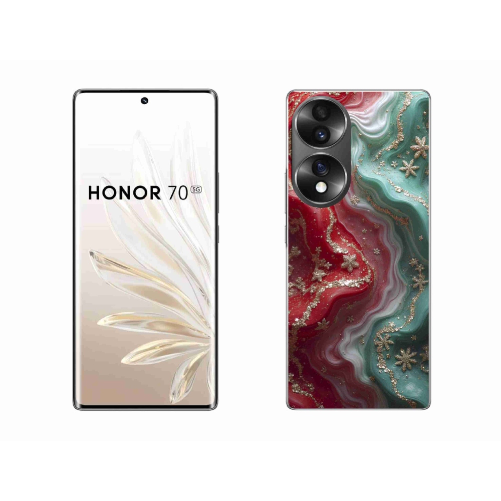 Gelový kryt mmCase na Honor 70 - abstraktní motiv 54