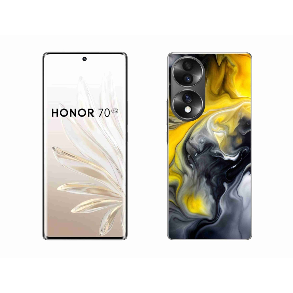 Gelový kryt mmCase na Honor 70 - abstraktní motiv 60
