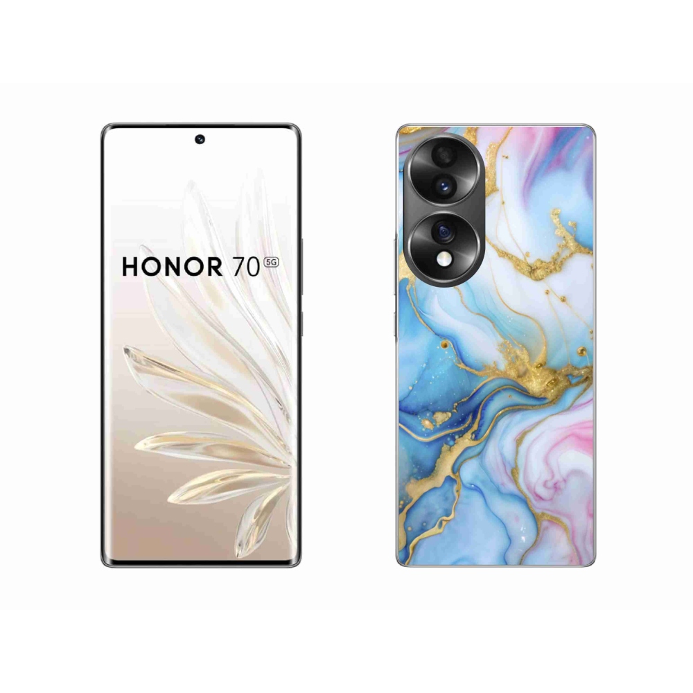 Gelový kryt mmCase na Honor 70 - abstraktní motiv 61